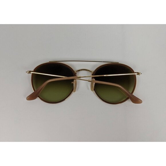 Ray-Ban Gold Round Sunglasses - Picture 10 of 16